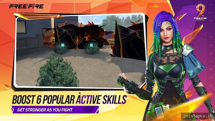 Free Fire: 9th Anniversary screenshot 7